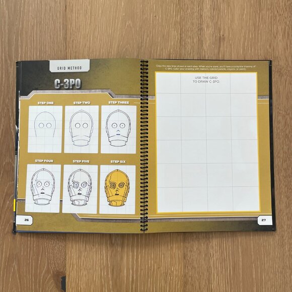 Learn to Draw Star Wars Book 2017 Walter Foster Jr Disney Lucasfilm Ltd Drawing - Picture 11 of 13